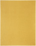 9' X 12' Yellow Non Skid Indoor Outdoor Area Rug