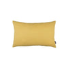 Set Of Two 12" X 20" Yellow Zippered Polyester Lumbar Pillow Covers