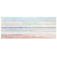 Serene Ocean Waves Wall Plank Wall Art