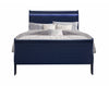 Solid Wood Standard Upholstered Bed