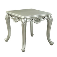 24" Champagne Manufactured Wood Square End Table