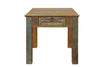 24" Brown Solid Wood Square End Table With Drawer