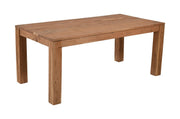 72" Natural Rectangular Solid Wood Dining Table