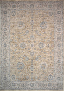 8' X 10' Gold Southwestern Power Loom Stain Resistant Area Rug