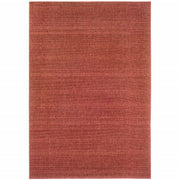 2' X 4' Red Stain Resistant Indoor Outdoor Area Rug