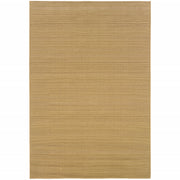 9' X 13' Beige Stain Resistant Indoor Outdoor Area Rug