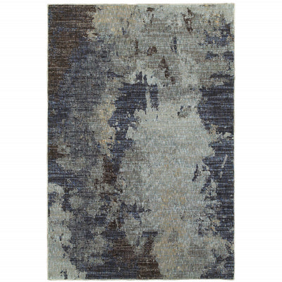 2' X 3' Abstract Power Loom Area Rug