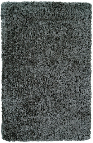 10' X 13' Gray Shag Tufted Handmade Stain Resistant Area Rug