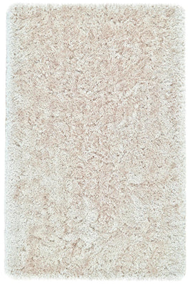 2' X 3' Tan And Taupe Shag Tufted Handmade Stain Resistant Area Rug