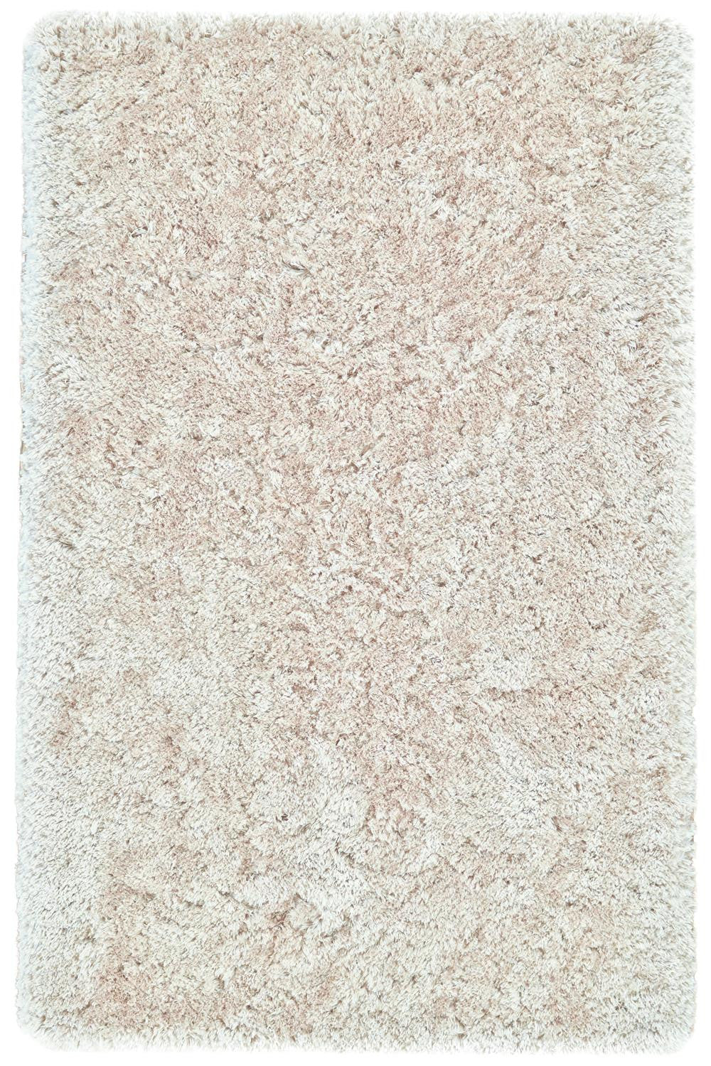 8' X 11' Tan And Taupe Shag Tufted Handmade Stain Resistant Area Rug