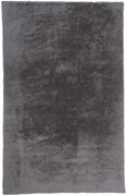 4' X 6' Taupe And Gray Shag Area Rug