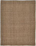 5' X 8' Brown Hand Woven Area Rug