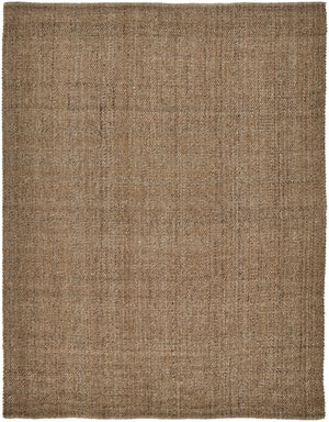 5' X 8' Brown Hand Woven Area Rug