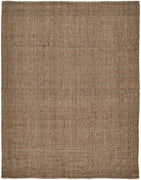 12' X 15' Brown Hand Woven Area Rug