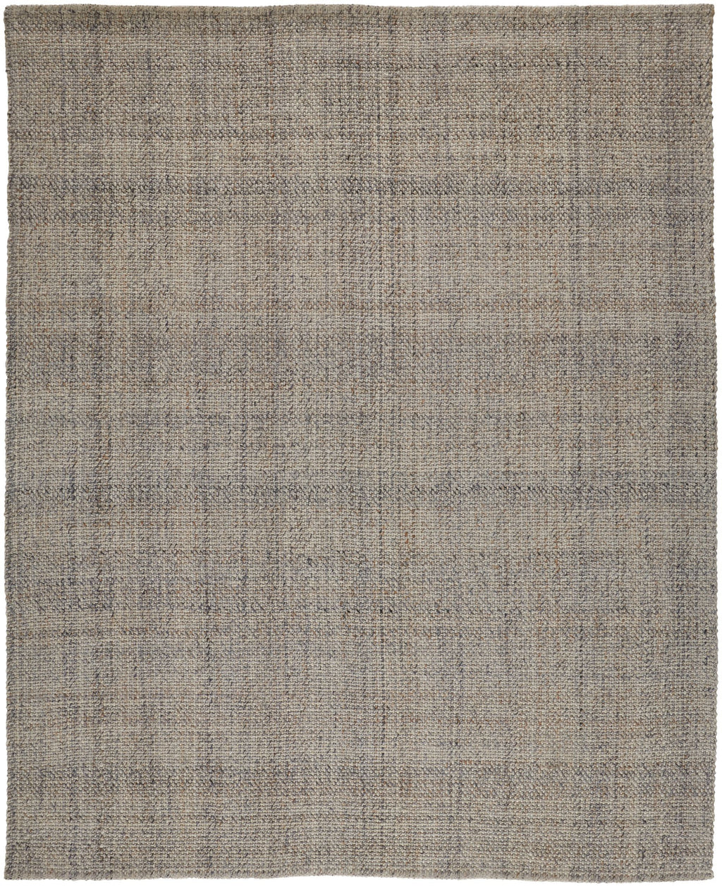 10' X 14' Ivory Tan And Gray Hand Woven Area Rug