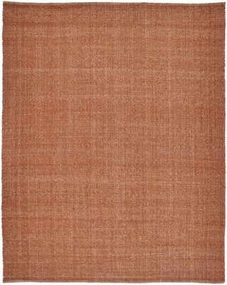 2' X 3' Orange Hand Woven Area Rug