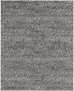 4' X 6' Gray Taupe And Ivory Abstract Power Loom Stain Resistant Area Rug