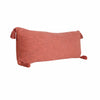 14" X 36" Deep Coral 100% Cotton Zippered Pillow