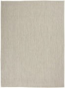 5' X 7' Ivory Geometric Power Loom Area Rug