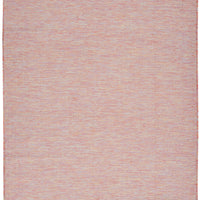 5' X 7' Dark Red Power Loom Area Rug