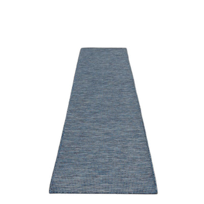 10' Navy Blue Power Loom Runner Rug