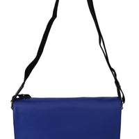 Blue Shoulder Cotton Sling Crossbody Messenger Bag