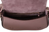 Varenne Mauve Leather Shoulder Bag