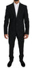 Black Single Breasted 2 Piece MARTINI Suit