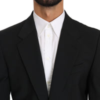 Black Single Breasted 2 Piece MARTINI Suit