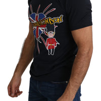 Blue DG Loves London Cotton Mens T-shirt