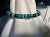 Turquoise Jasper 8mm with Black Matte Glass Beaded Bracelet