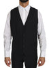 Black Single Breasted 3 Piece MARTINI Suit