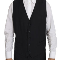 Black Single Breasted 3 Piece MARTINI Suit