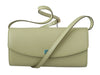 Beige Evening Long Clutch Women Borse 100% Leather Bag