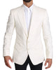 White Formal Wool Jacket SICILIA  Blazer