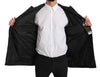 Black Logo Mens Coat Windbreaker Jacket