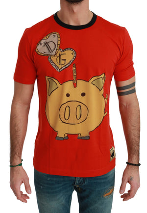 Red Cotton Money 2019 Year of the Pig T-shirt