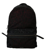 Multicolor Leopard School Backpack Mens Nylon Bag