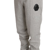 Gray Cotton Sweater Pants Tracksuit