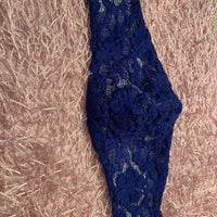 Royal Blue Lace Face Mask by Rebel, Made in USA