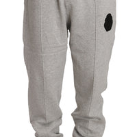 Gray Cotton Sweater Pants Tracksuit