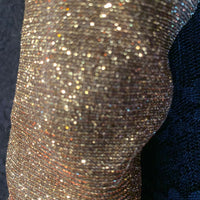 Gold Glitter Cuff Bracelet