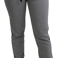 Gray #DGFamily Jogging Trouser Cotton Pants