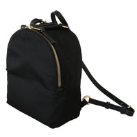 Black Women School Travel Nylon Backpack