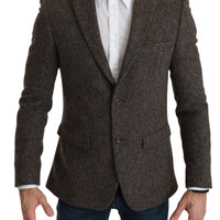 Brown Jacket Formal Coat Wool Blazer