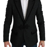 Black Torero Slim Fit Jacket Blazer Jacket