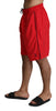 Red Beachwear Nylon Swimshorts Swimwear