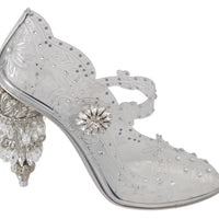 Transparent Crystal CINDERELLA Heels Shoes