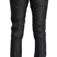 Wool Gray Dress Formal Trouser Men Pants