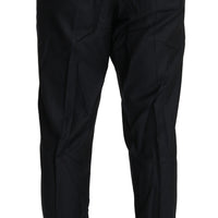 Wool Black Formal Dress Trouser Men Pants